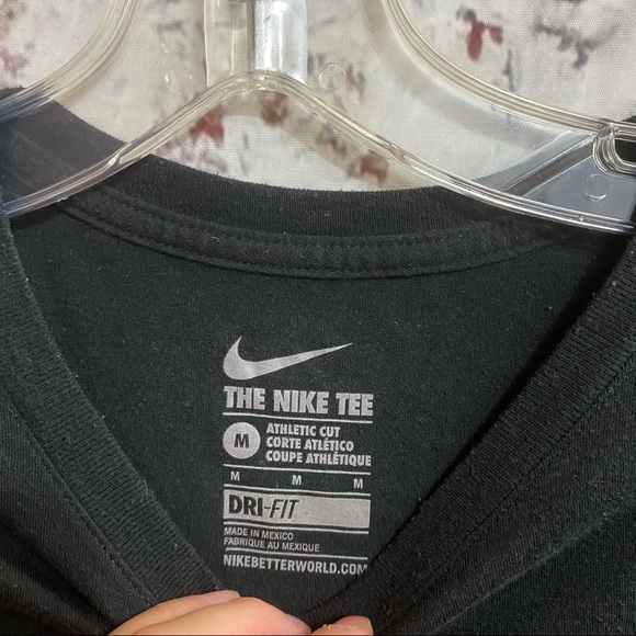 Nike | Tops | Nike Athletic Cut Dri Fit Swoosh Tee | Poshmark